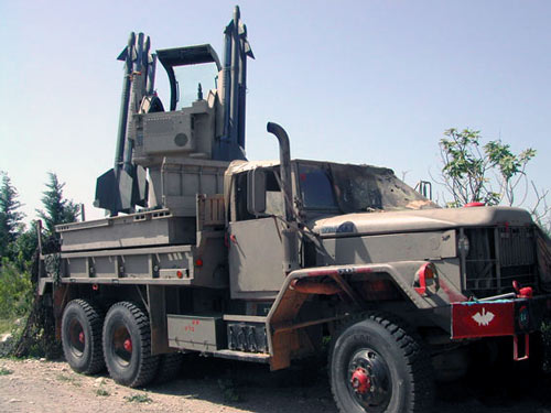 Russian weapon in Lebanon.