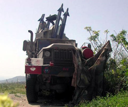 Russian weapon in Lebanon.