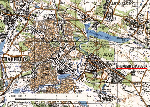 A Map of the Donbass